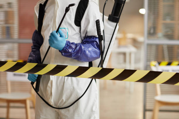 Professional Biohazard technician working in Hubertus, WI